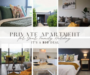 Sea & Valley View - Luxury Apartment - Private Estate